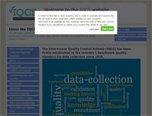 Tablet Screenshot of iqcs.org
